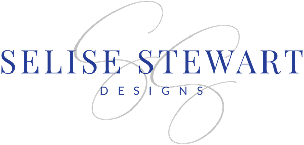 Selise Stewart Designs logo for website header